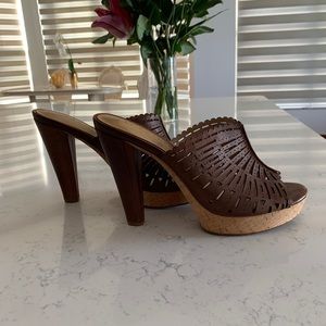 Luca stefani shoes size 8.5 brown